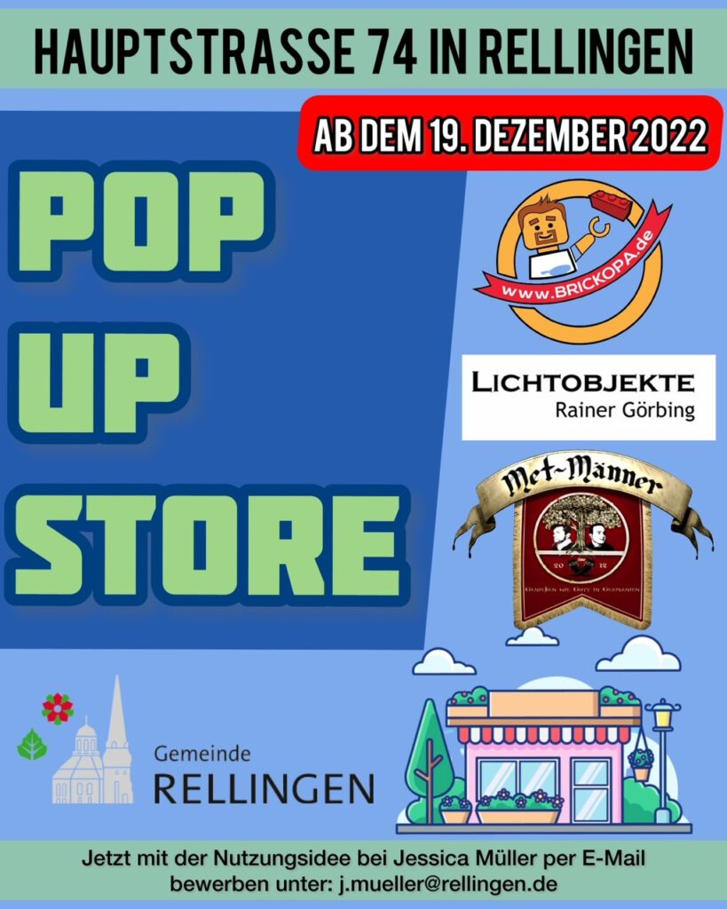 Brickopa Flyer Pop-up Store
