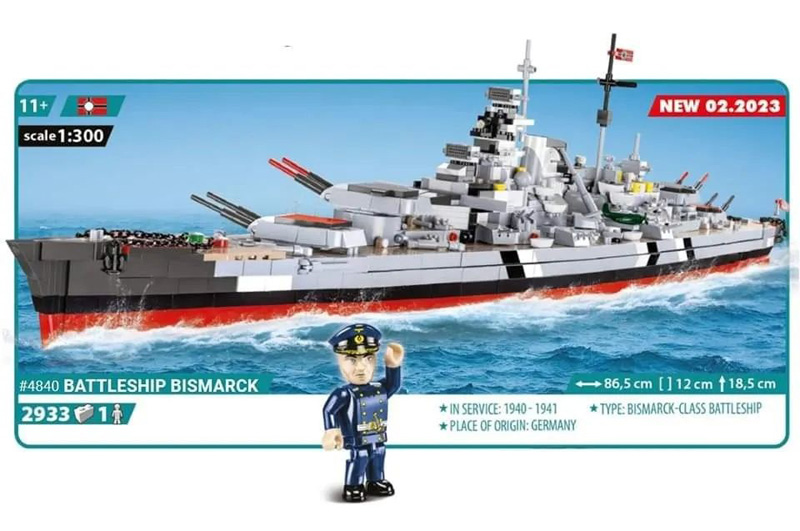 COBI Executive Edition Bismarck 4840