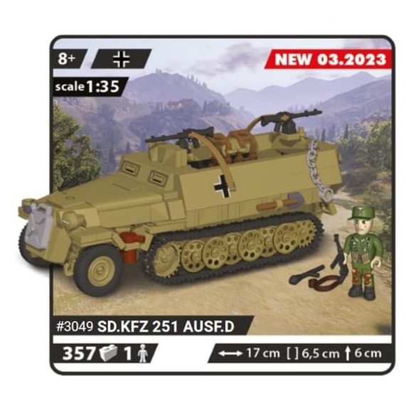 COBI Sd. Kfz 251 Ausf. D 3049