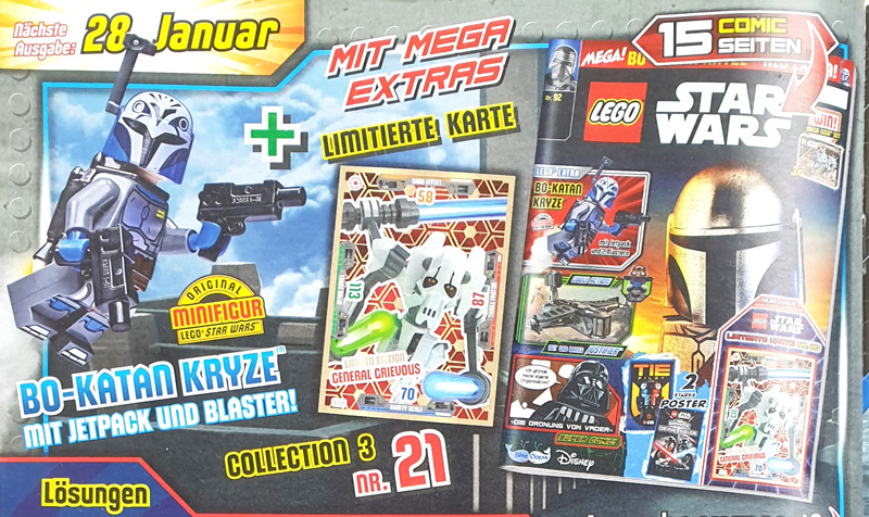 LEGO® Star Wars™ Magazin Vorschau auf Ausgabe 92