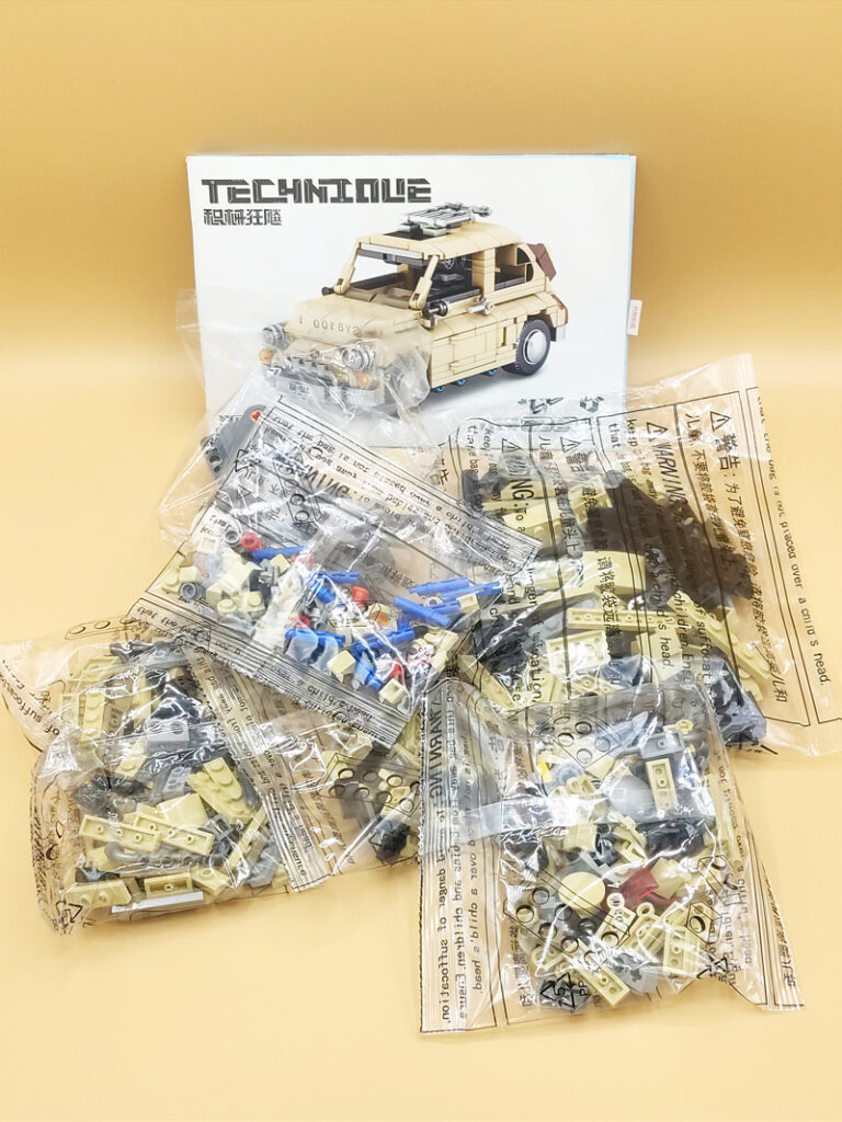 Sembo Technique Kleinwagen 8100 Verpackung und Inhalt