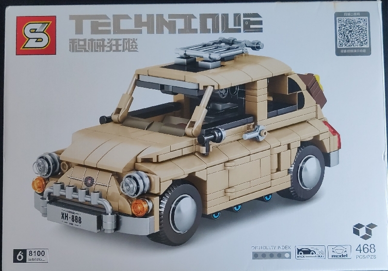 Sembo Technique Kleinwagen 8100 Verpackung Vorderseite 