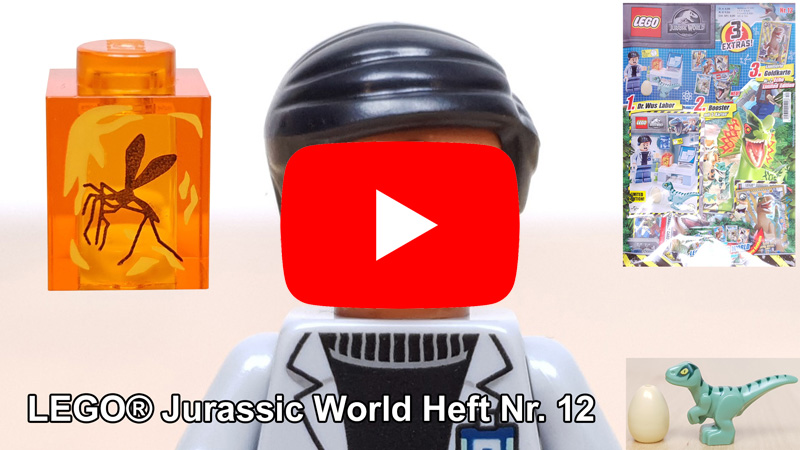 LEGO® Jurassic World™ Magazin Nr. 12 als Video