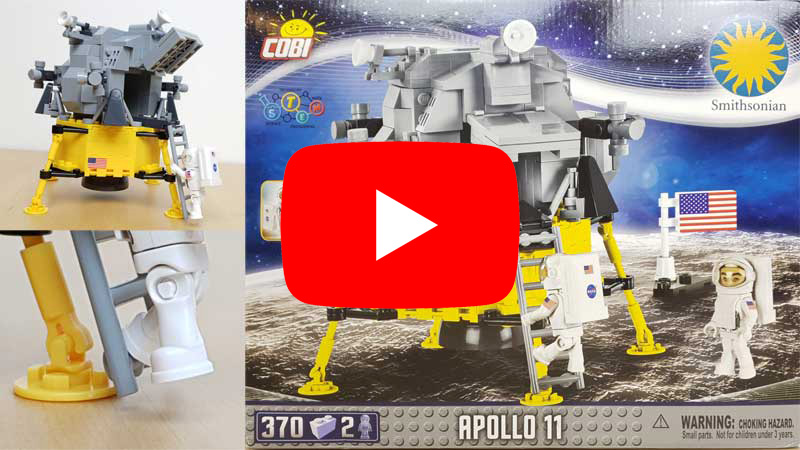 COBI Apollo 11 - Unboxing & Review im im Video