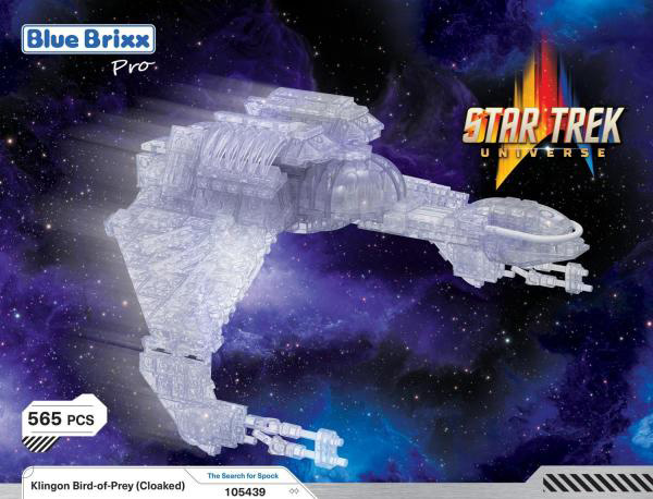 BlueBrixx Klingon Bird of Prey getarnt