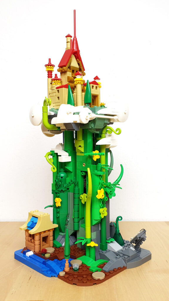 Funwhole Jack and the Beanstalk FH-9002 gebautes Set Seitenansicht