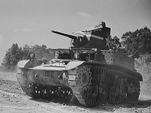 M3 Panzer in Fort Knox, 1942
