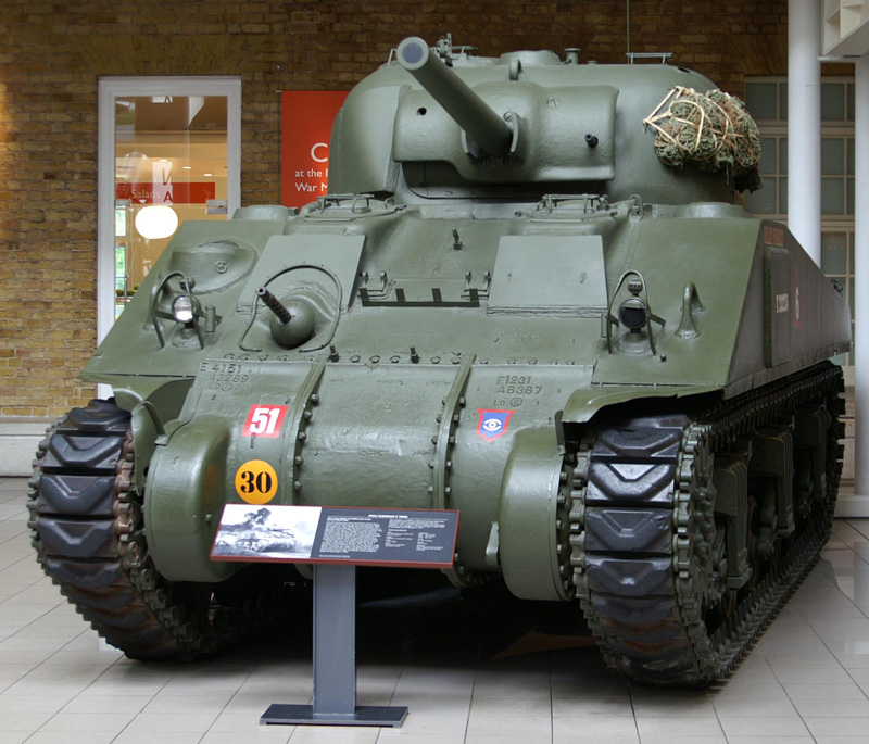 Sherman M4A4 im Imperial War Museum