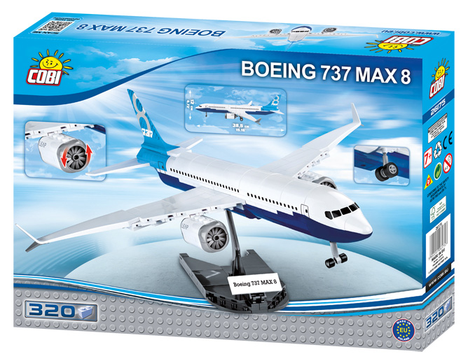 COBI Boeing 737 Max 26175 Box Rückseite