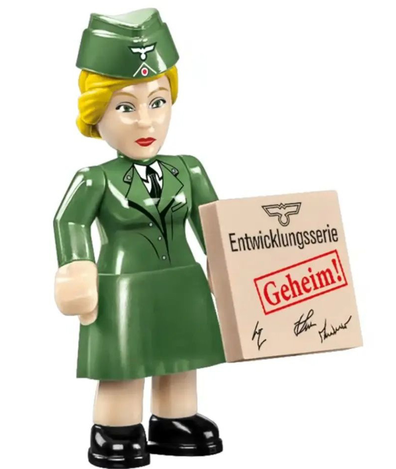 COBI neue weibliche Minifigur Geheimdienst