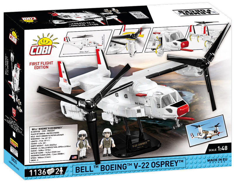 COBI 5835 Osprey Box Rückseite