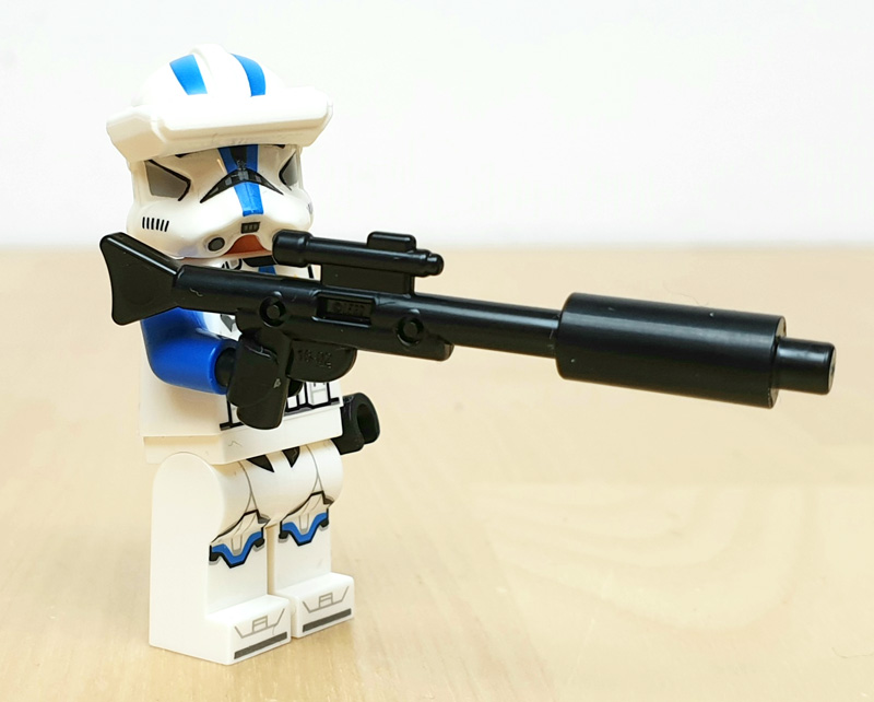 LEGO Clone Specialist Minifigur mit Blastergewehr