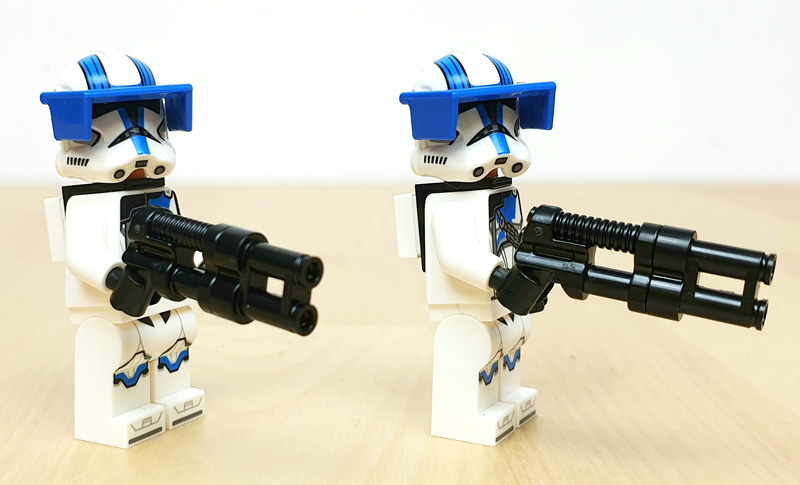 LEGO 501st Clone Specialist und Officer