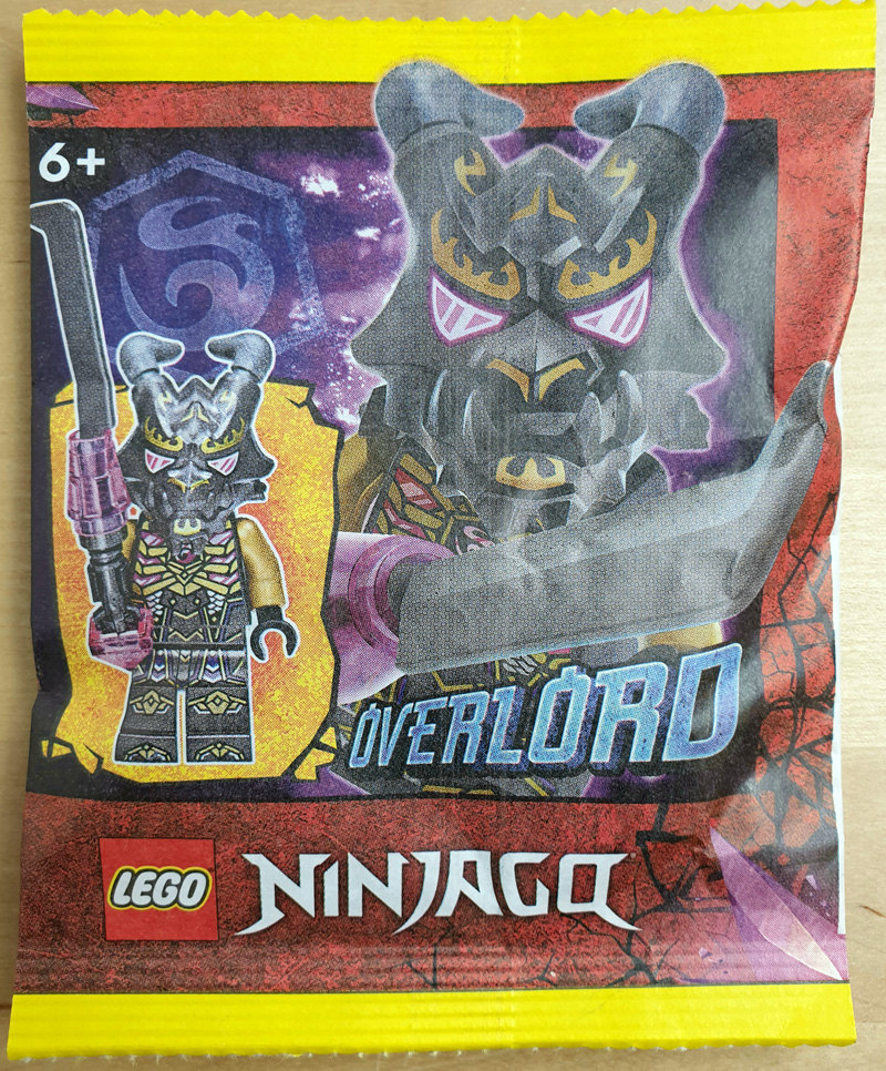 LEGo Ninjago Foilpack mit Overlord Minifigur