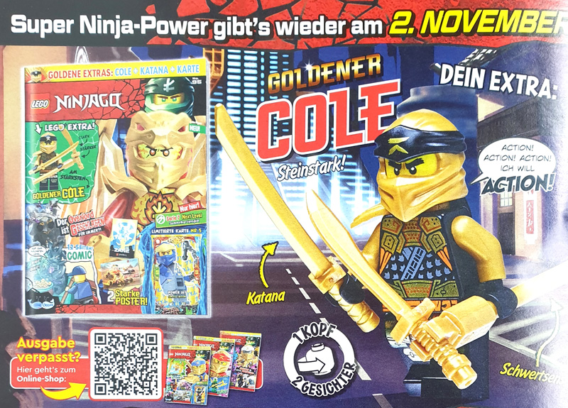 LEGO Ninjago Magazin Vorschau Ausgabe 95