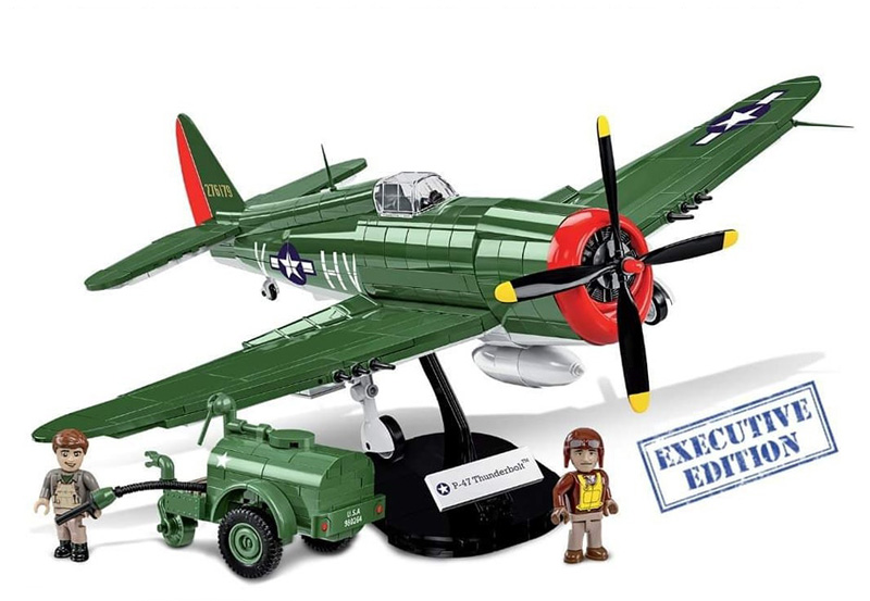  P-47 Thunderbolt & Tank Trailer Executive Edition COBI