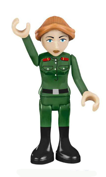 Weibliche Soldaten Minifigur COBI