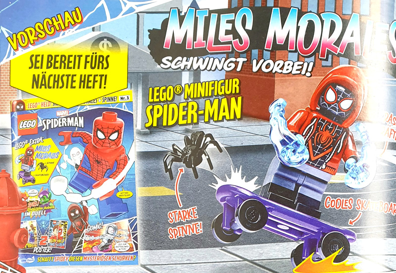 LEGO Spider-Man Magazin Vorschau Ausgabe 3