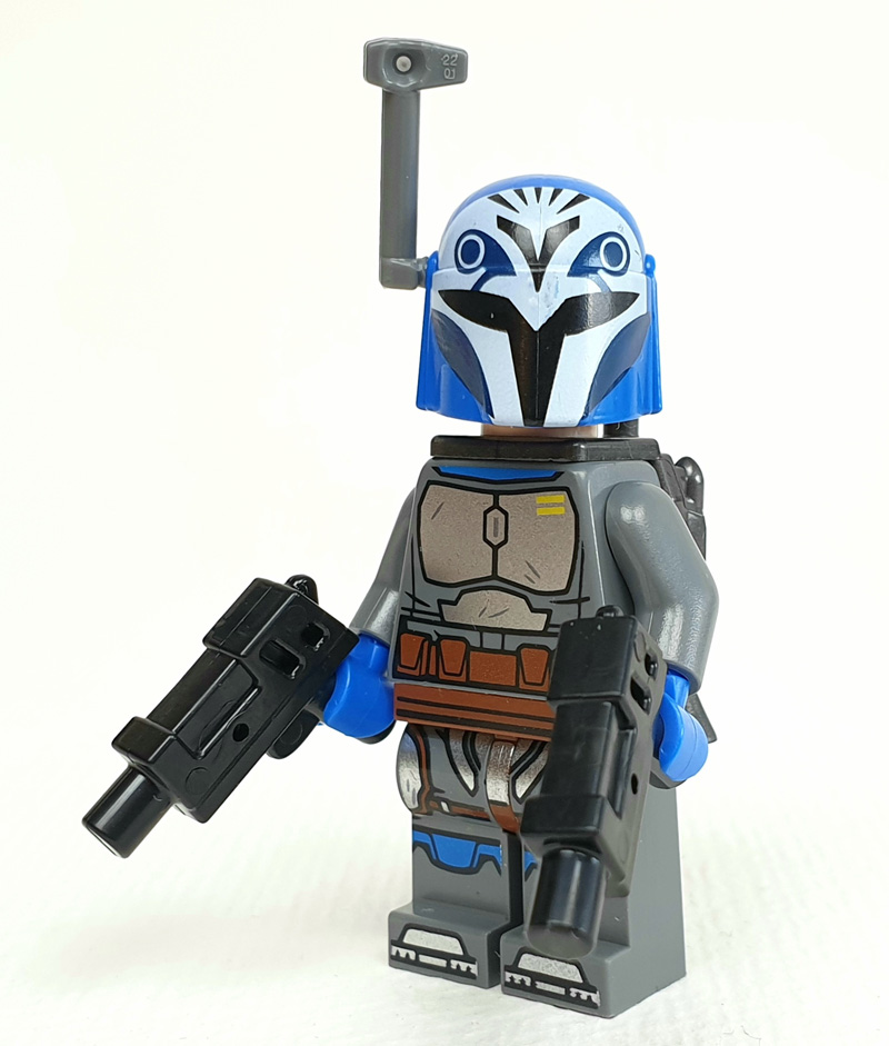 LEGO Star Wars Heft 92/2023 Bo-Katan Kryze Minifigur mit Blasterpistolen und Jetpack