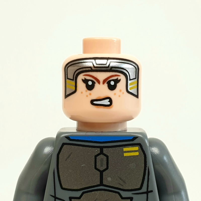 LEGO Star Wars Heft 92/2023 Bo-Katan Kryze Minifigur Wechselgesicht