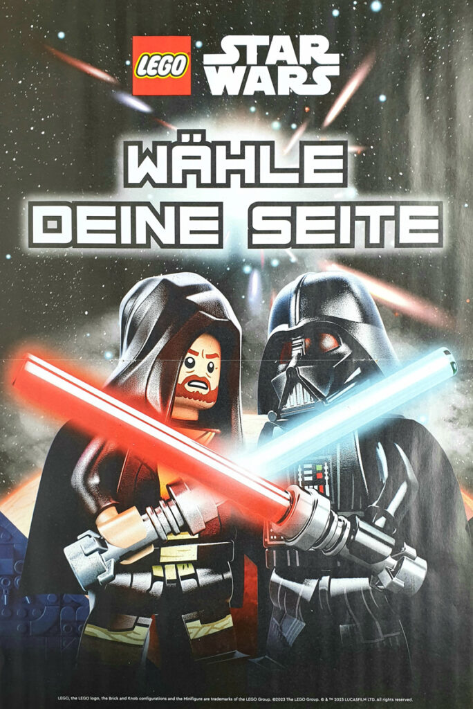 LEGO Star Wars Heft 92/2023 Poster Wähle deine Seite