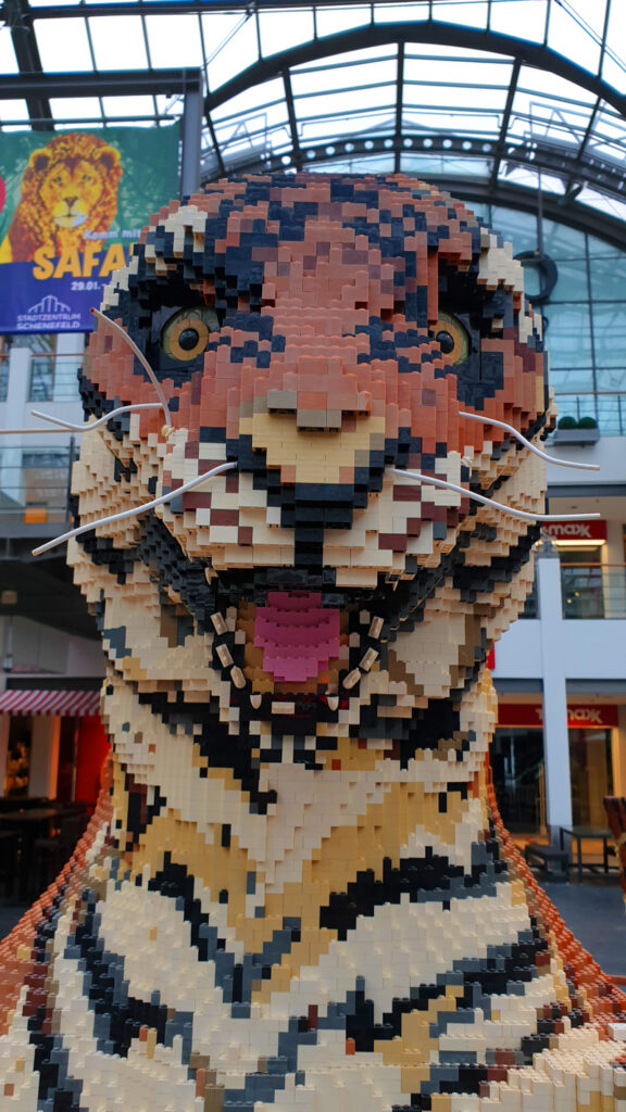 BrickLive Schenefeld Safari Tiger Gesicht