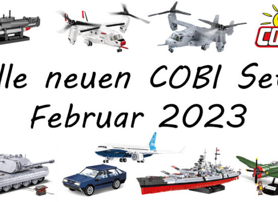 Neue Sets von COBI im Februar 2023
