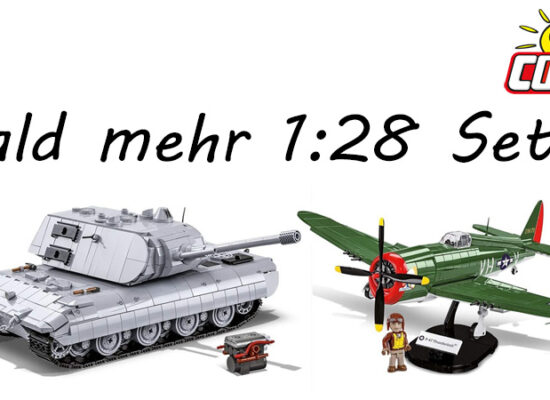 COBI plant mehr 1:28 Sets und weitere News aus der COBI-Welt (#41)