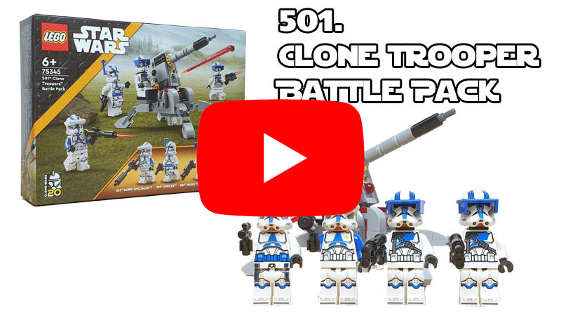 LEGO Star Wars 501st Clone Troopers Battle Pack - Review als Video