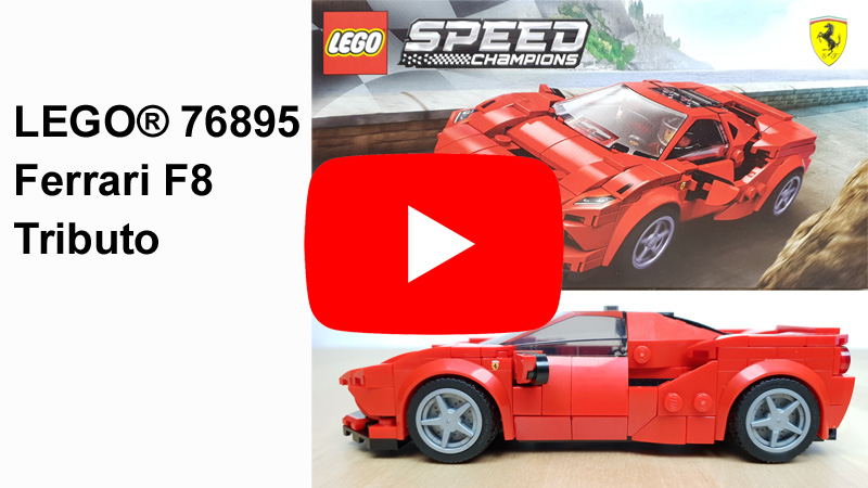 LEGO Ferrari F8 Tributo (76895) Review als Video