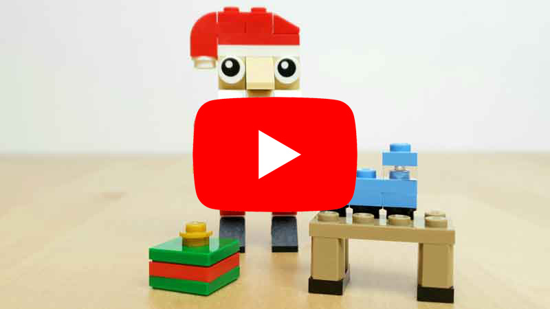 LEGO® Weihnachtsmann im Polybag 30573 als Video