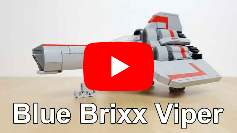 BlueBrixx Battlestar Galactica MOC im Video