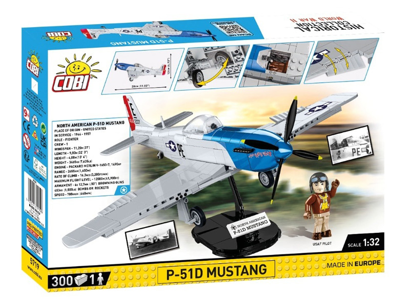 COBI Katalog P-51D Mustang 5719 Box