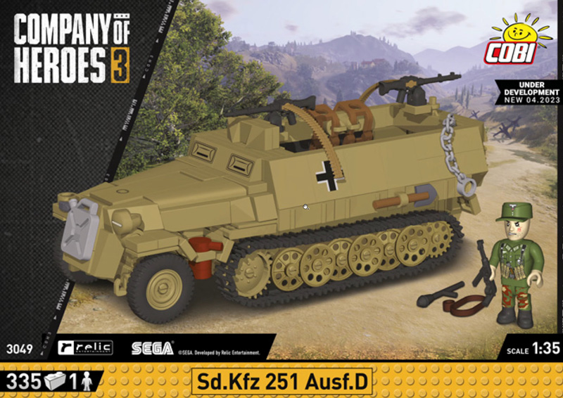 COBI Sd.Kfz 251 Ausf D Company of Heroes 3 3049