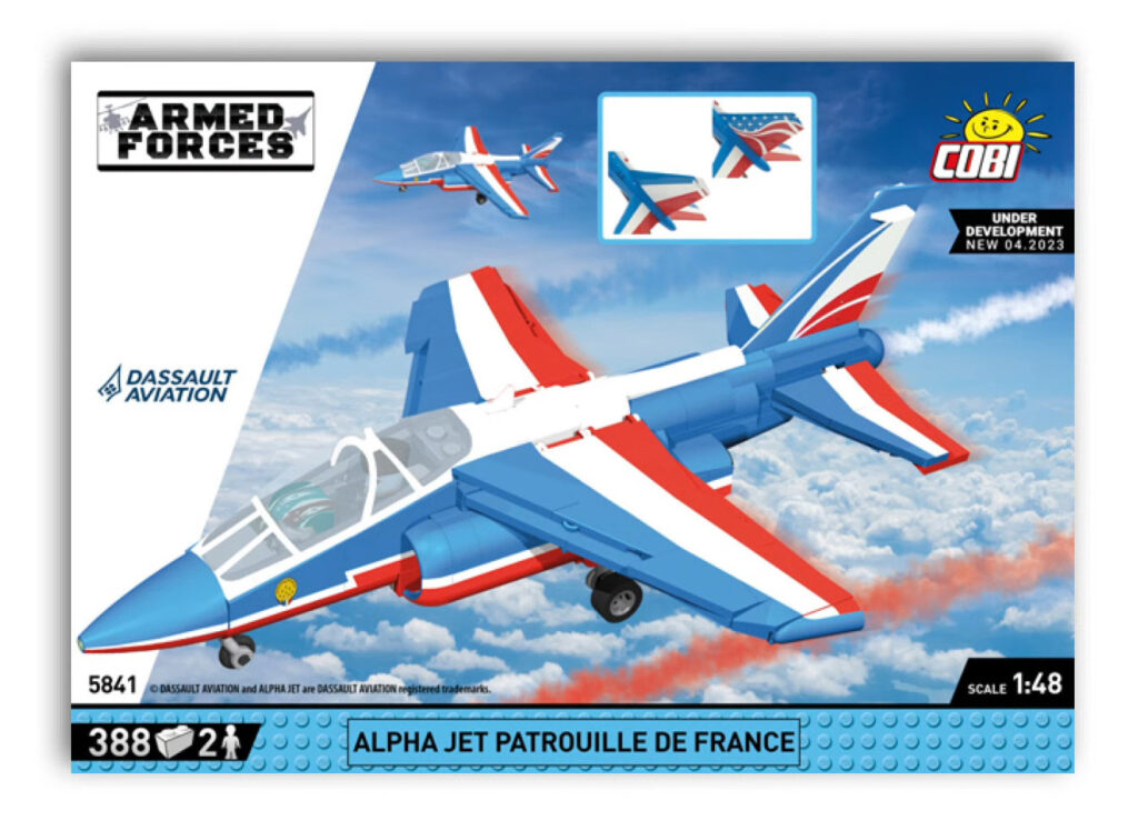COBI Alpha Jet Patrouille De France 5841