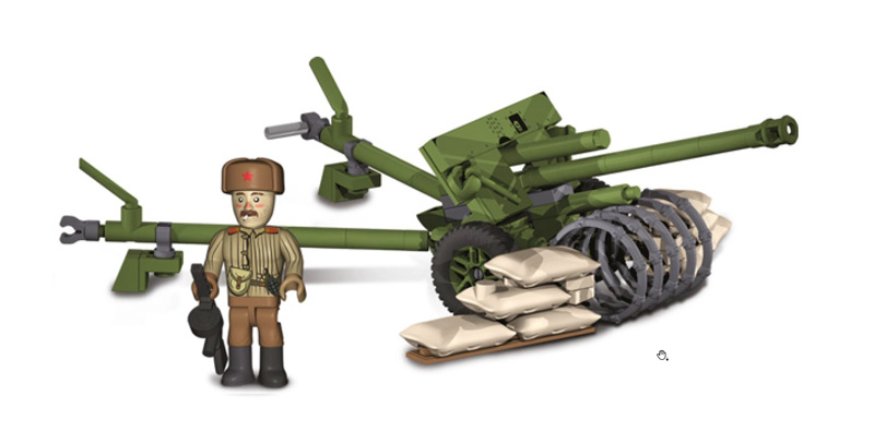 COBI Starterset 76mm Divisional Gun M1942 (Zis 3) 2293