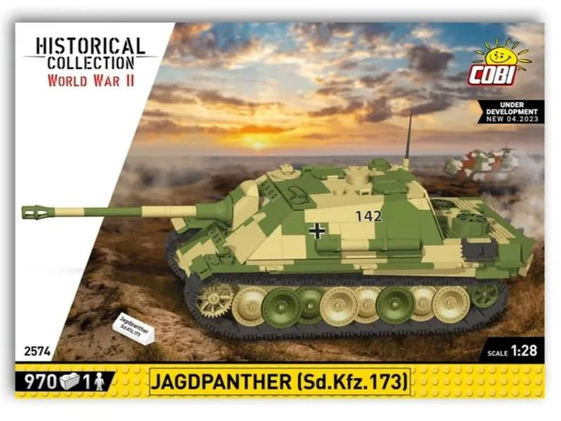 COBI 1:28 Jagdpanther 2574 Box