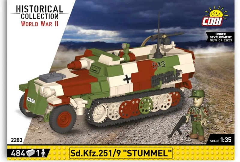 COBI Sd.Kfz 251/9 Stummel 2283