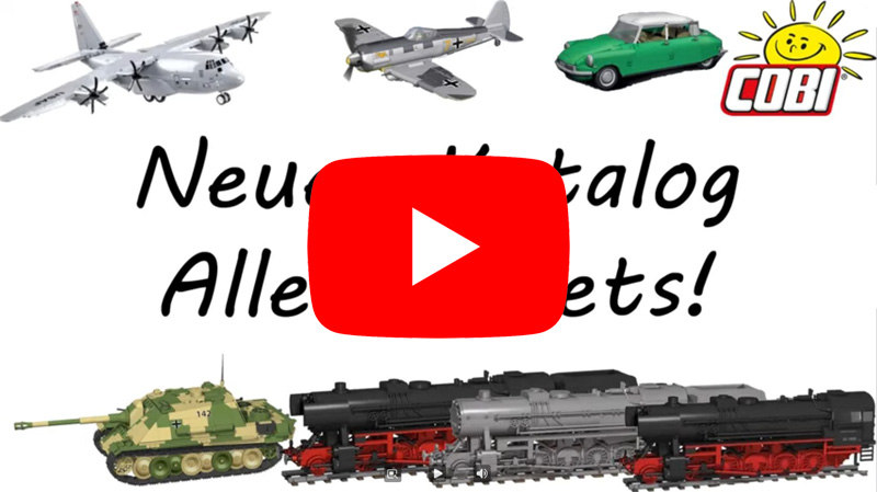 Neuer Katalog: Alle 31 neuen Sets (COBI News Nr. 43) als Video