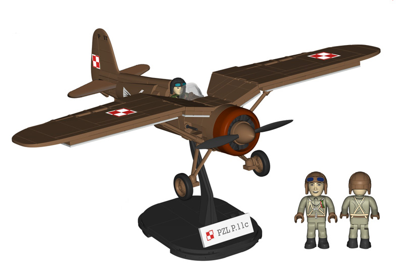 COBI PZL P.11 C 5742 Set