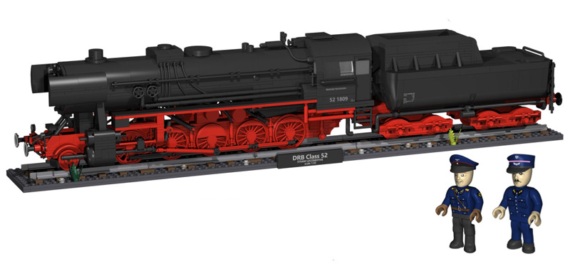 COBI Executive Edition DrB Class 52 Steam Locomotive 6280
