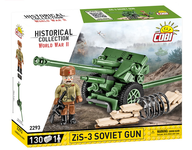 COBI Zis-3 Soviet-Gun 2293 Box Vorderseite