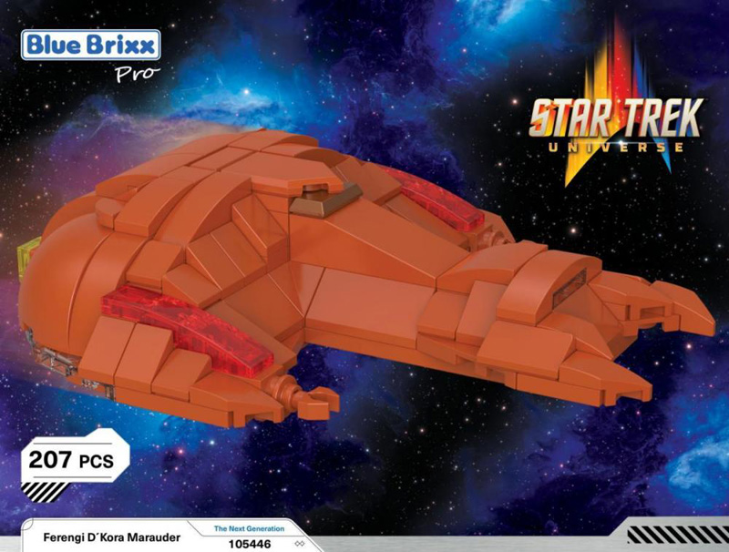 BlueBrixx Star Trek Ferengi D'Kora Marauder Box Vorderseite 105446
