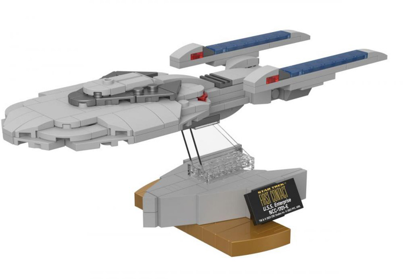 BlueBrixx Star Trek USS Enterprise NCC-1701-E 105445 Set