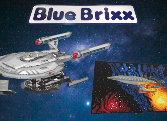 BlueBrixx - Star Trek: Displaymodell und Wandbild ergänzen 4. Welle