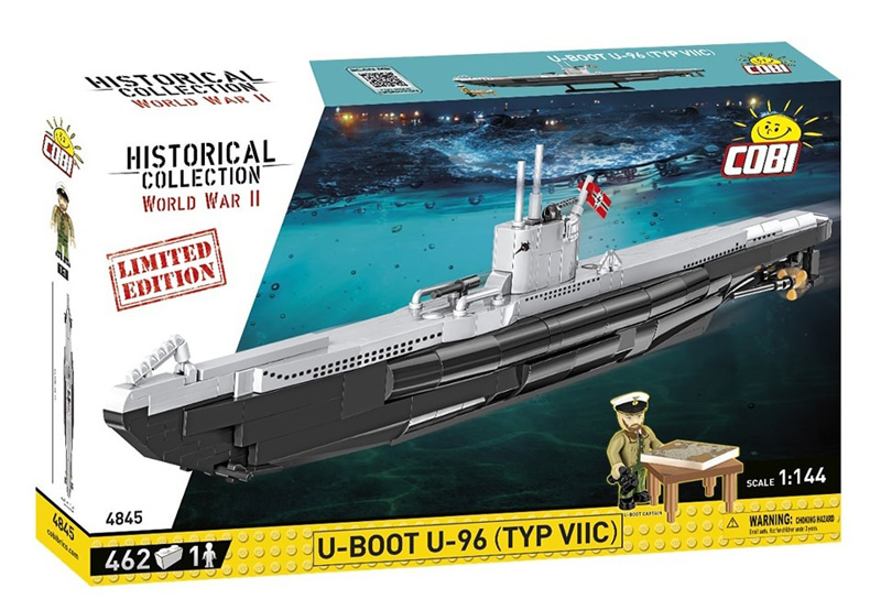 COBI Limitierte Ausgabe U-Boot U-96 Typ VIIC Box Vorderseite