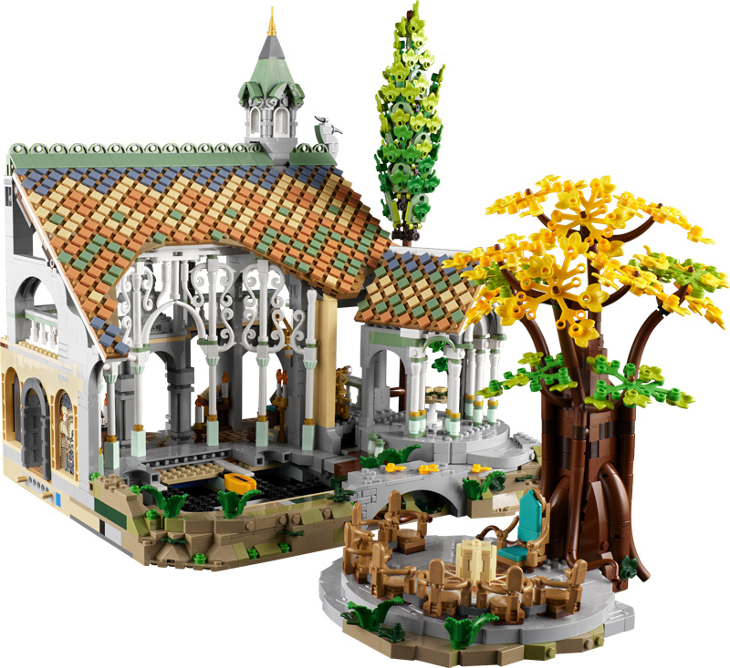 LEGO Herr der Ringe Bruchtal 10316 Landschaft mit Pavillon