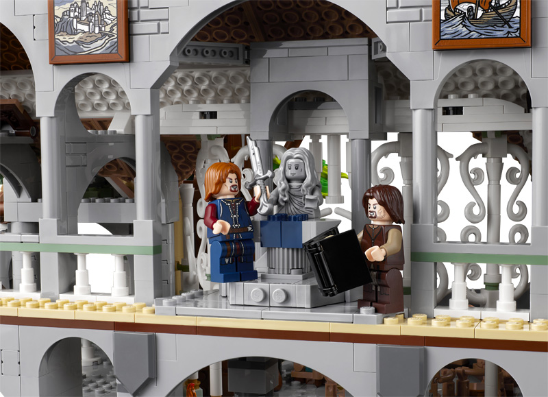 LEGO Herr der Ringe Bruchtal 10316 Boromir und Aragorn