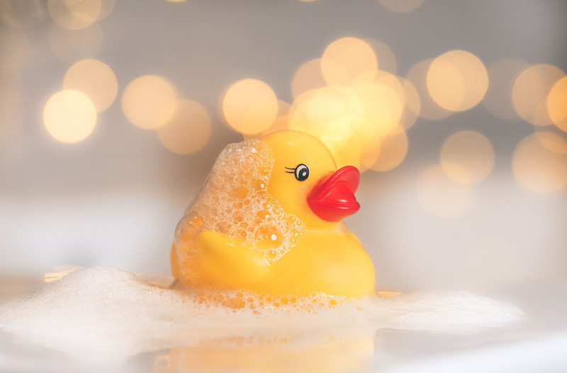 LEGO Duplo Badewannenspaß Ente im Schaumbad