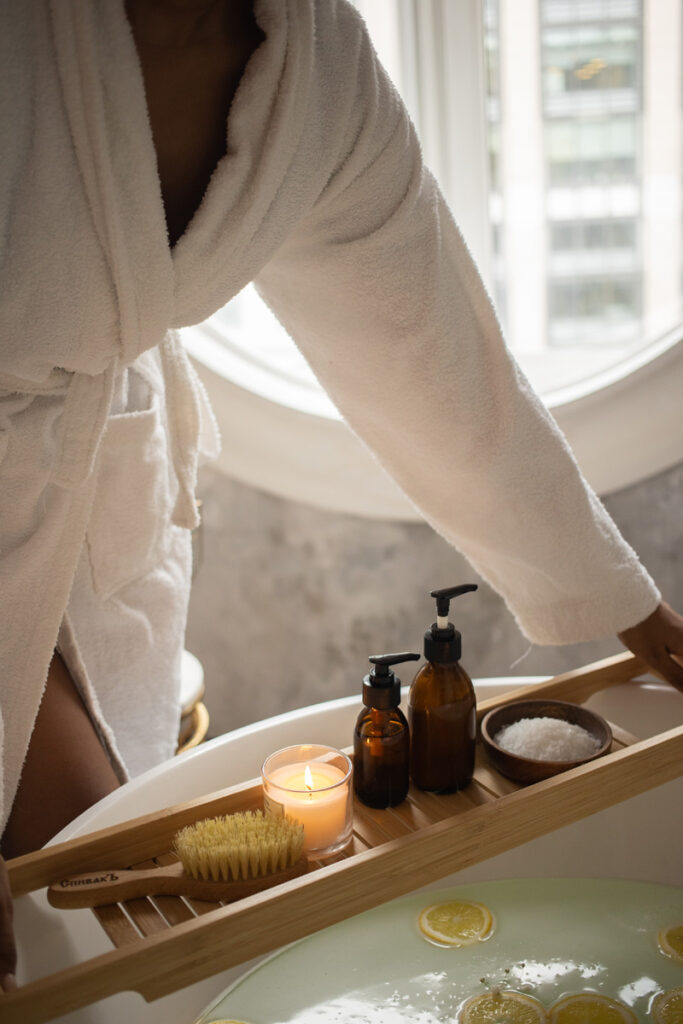 Wellness in der Badewanne